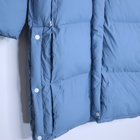 THE ARRIVALS Turbo Puffer Sleeper Coat Vintage Blue Long Sleeve Women's XS - Picture 6 of 12